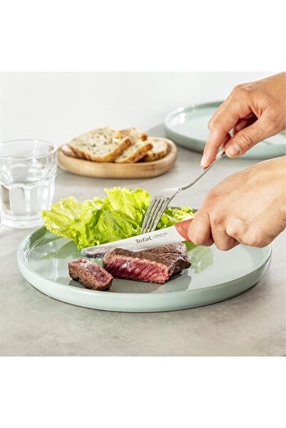 TEFAL Colorfood Tırtıklı Çok Amaçlı Bıçak - 10 cm