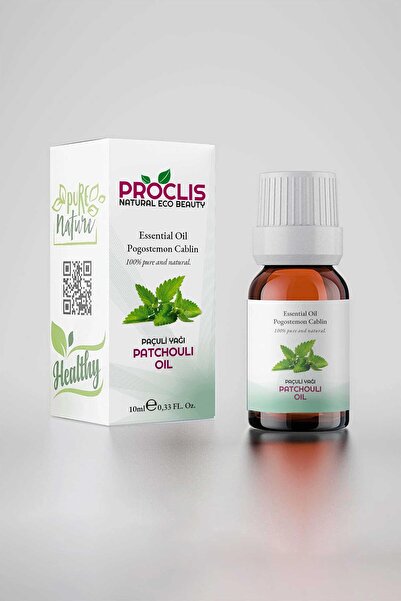 proclis PROCLİS Paçuli Uçucu Yağı %100 Saf 10 ml ( Patchouli Oil ) Sprey Başlıklı