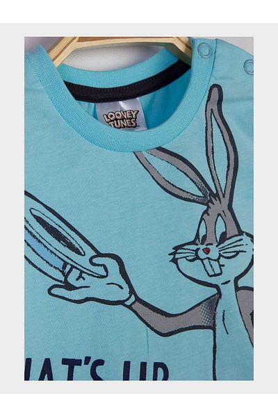 Looney Tunes طقم تي شيرت وشورت للأطفال الرضع مرخص 2 قطعة 20946