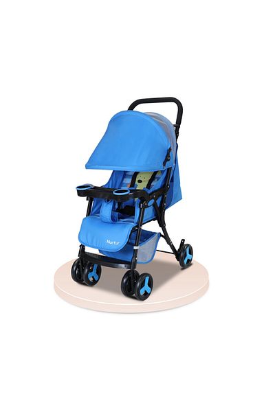Nurtur Ryder Lightweight Baby Stroller, Blue