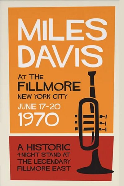 Taranist Αφίσα Miles Davis Jazz Retro Επικαλυμμένο χαρτί