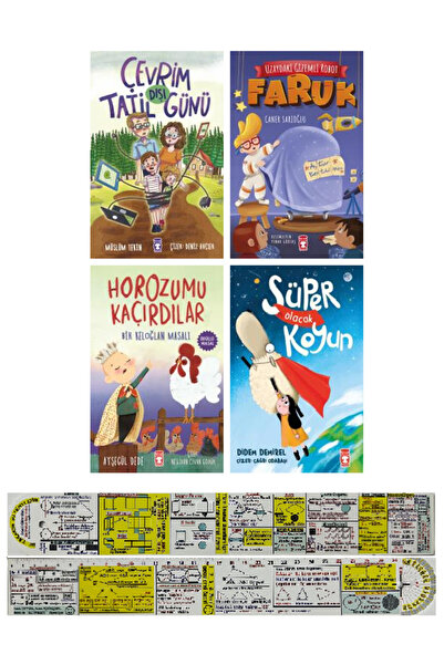 Timaş Çocuk Çevrimdışı Tatil Günü+Uzaydaki Gizemli Robot Faruk+Horozumu Kaçır...