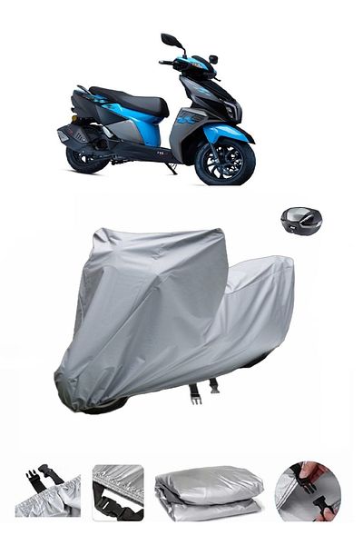 wovex TVS Ntorq 125 قماش مقاوم للماء للدراجات النارية، قماش متوافق مع الحقيبة الخلفية