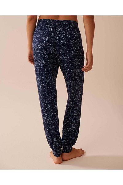 La Vie en Rose Soft Jersey Jogger Pajama Pants