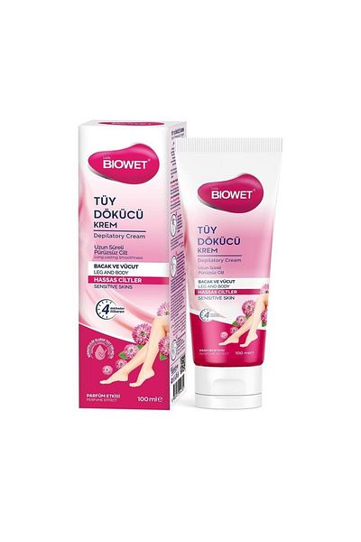 biowet Depilatory Cream Sensitive Skin 100 ml