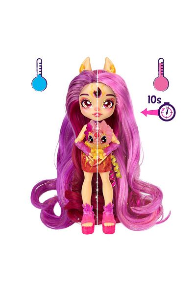 Magic Mixies Red Magic Pixling Galaxy Hair Figure