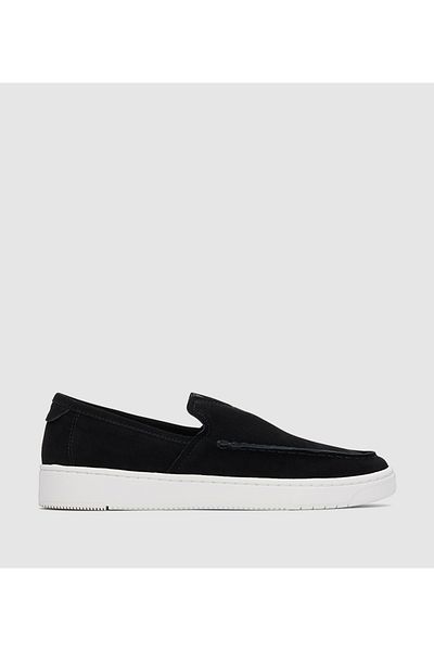 Toms حذاء مسطح كاجوال باللون الأسود