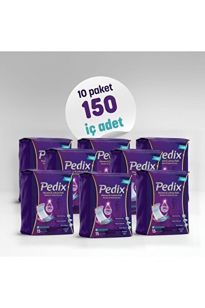 PEDİX KADIN MESANE VE LOHUSA PEDİ (YOĞUN) 10X15 150 ADET