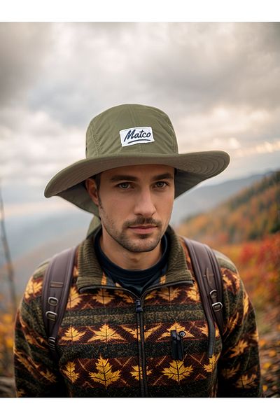 MATCO Tech Sun Hat (Green Hat for Fishing, Sailing, and All Type Natural Sports)