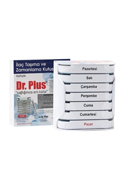 Dr Plus Ilaç Hap Saklama Kutusu Haftalık - 7x24