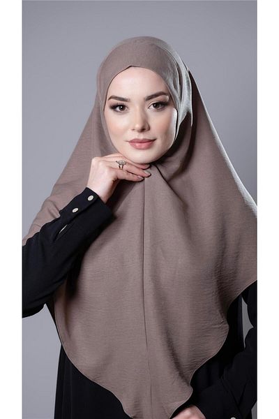 HÜRREM BONE Eșarfă hijab din bumbac, țesătură jazz, uni, 2306_10