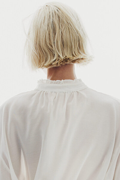 H&M Nervürlü İnce Bluz