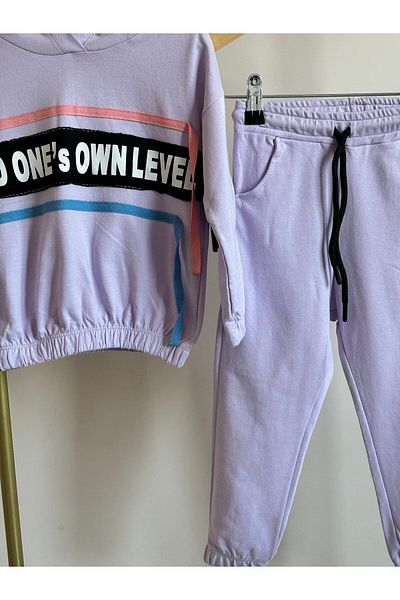 DFN Hooded Girl's Lower-Top Suit (Suitable for Crew and Main School)
