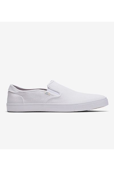 Toms White Casual Flat Shoes
