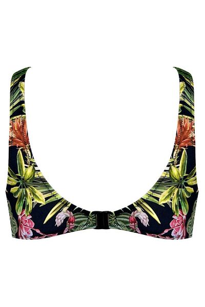 DEEP BEACH Wide Size Gathering Bikini Top - Db 200805 αυτό είναι