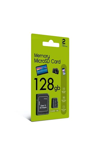 VOOKA 128 جيجابايت Micro Sd 130 ميجابايت/ثانية بطاقة ذاكرة سوداء للهاتف وكاميرا الكمبيوتر اللوحي