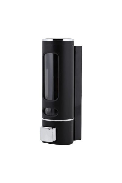 Sea Home 2Pcs Black 400ml Wall Mounted Manual Soap Dispenser Liquid Sink Soap Dispenser Hand Soap M-52