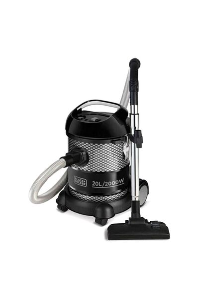 Black&Decker 2000W Drum Vacuum Cleaner Grey and Black BV2000-B5