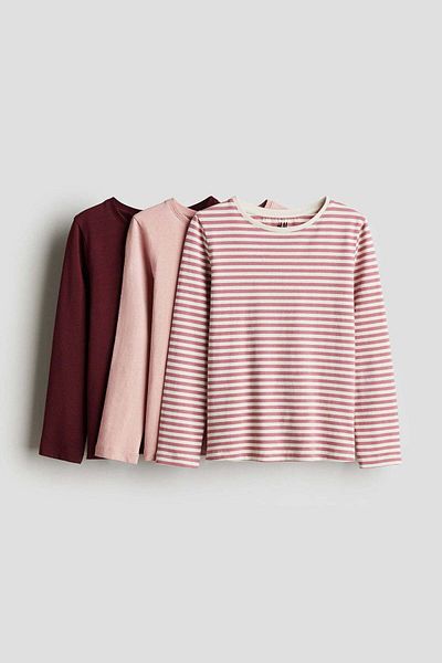 H&M 3-pack long-sleeved tops