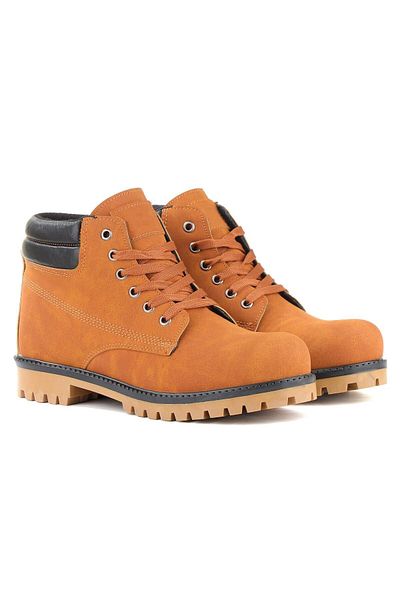 Evojean Ανδρικές μπότες Cinnamon Daily Cold Resistant