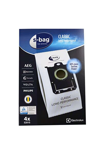 Supervac Philips S-bag Sac de praf în cutie cu 4 bucăți