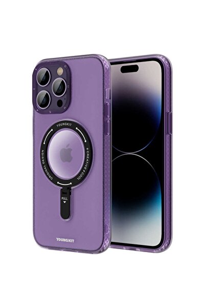 Youngkit Iphone 14 Pro Max Kılıf Magsafe Şarj Özellikli Rock Serisi Kapak