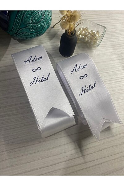 nuksoc Düğün Nişan Gelin Damat Takı Kurdelesi