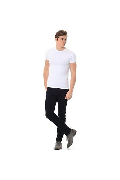 Mavi Ανδρικό λευκό μπλουζάκι Stretch 061747 -620