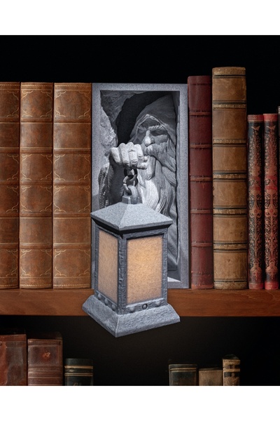 Figürcüm Karanlık Çağlar Temalı Dekoratif Kitap Standı – Orta Çağ Gothic Tasa...