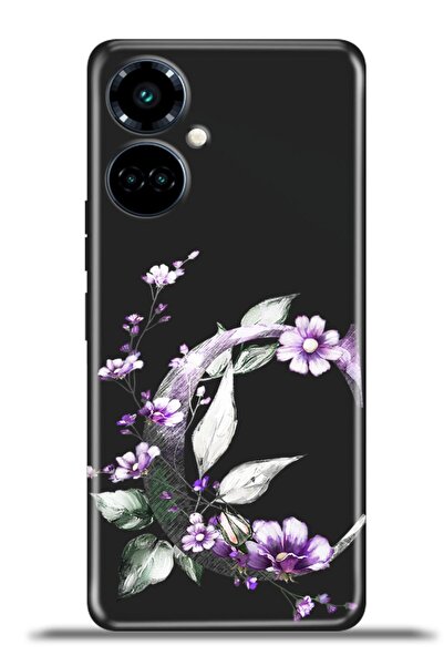 TECNO Camon 19 Pro Kılıf Esnek Silikon Kapak Kamera Koruma Özel Tasarım - Göz Hapsi