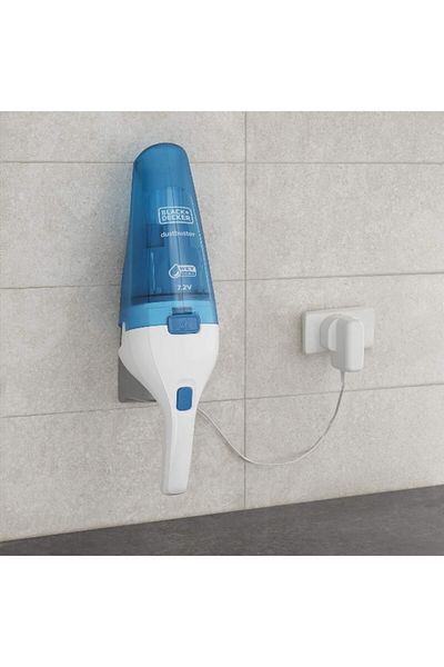 Black&Decker 3.6V Wet and Dry Dustbuster Hand Vacuum Blue and White
