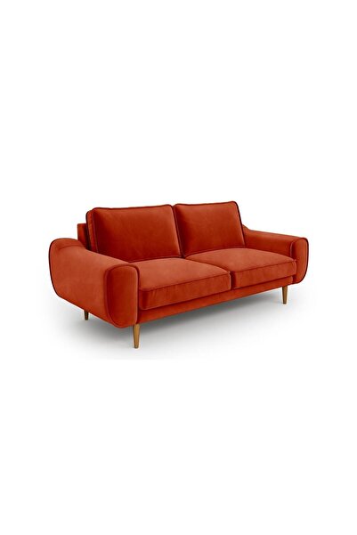 Normod Klem Ikili Koltuk Ahşap Ayak - Kadife