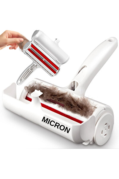 Micron Hazneli Kedi Köpek Tüy Temizleyici Kıl Toz Toplayıcı Gırgır Oda Spreyi...