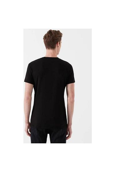 Mavi Stretch V-Neck T-Shirt