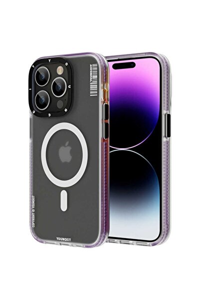 Youngkit Iphone 14 Plus Kılıf Magsafe Şarj Özellikli Coloured Glaze Serisi Kapak