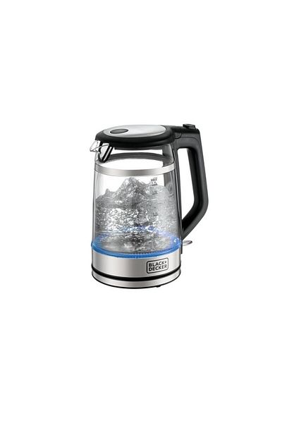 Black&Decker 2200W Cordless Design Double Wall Glass Kettle 1.7 Liter