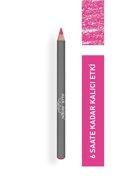Alix Avien Gipsy Pink Lipliner Pencil - Long-Lasting Moisturizing Lip Liner