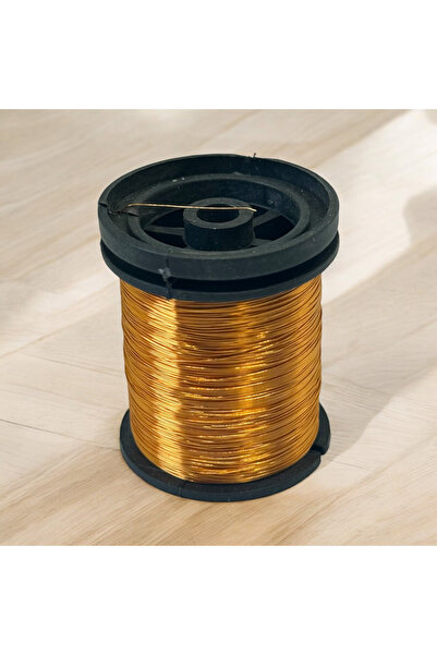 gürbüz filografi 0.30 مم (30 جم - 50 مترًا) سلك تصوير بلون أصفر