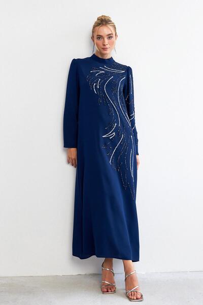 hepyen 2201 Taş İşlemeli Abiye Elbise - Parlement