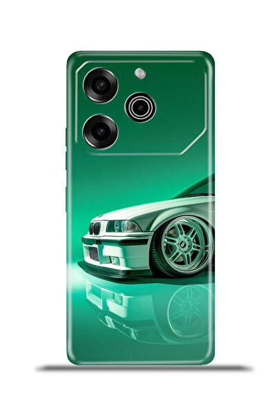 TECNO Pova 6 Pro Uyumlu Kılıf Esnek Silikon Kamera Koruma 4k Desenli Kapak - E36