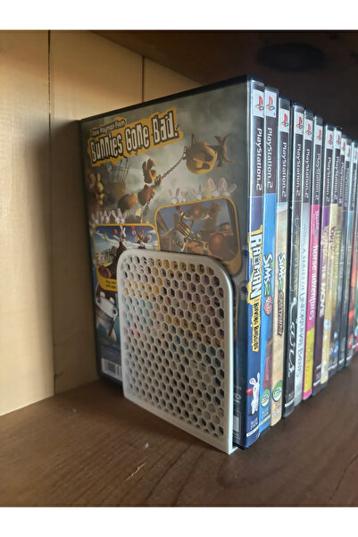 DESIGNBY Декоративний тримач для книг з візерунком, книжкова підставка з вибором кольору, підставка для книг Декоративна (одинарна) для дому та офісу