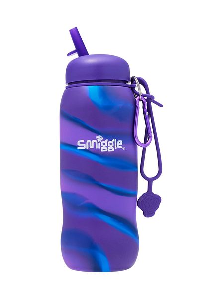 SMIGGLE - Freestyle Foldable 630ml Drinker with Straw