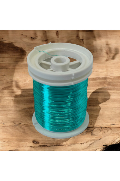 gürbüz filografi سلك تصوير باللون الفيروزي مقاس 0.30 مم (30 جم - 50 مترًا).