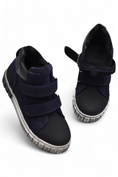 ISPARTALILAR 3565 Orthopedic Boys Velcro Παιδικές Μπότες Παπούτσια Αντιολισθητική σόλα