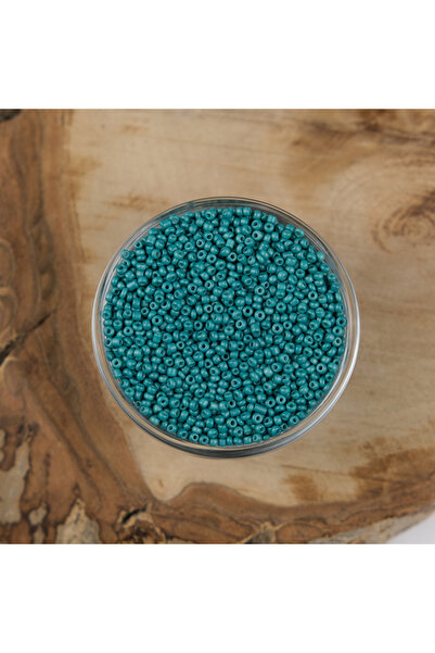 Kanguroom خرز رمل ABC أزرق بترولي - 2 مم، 500 جرام، 12/0-854B