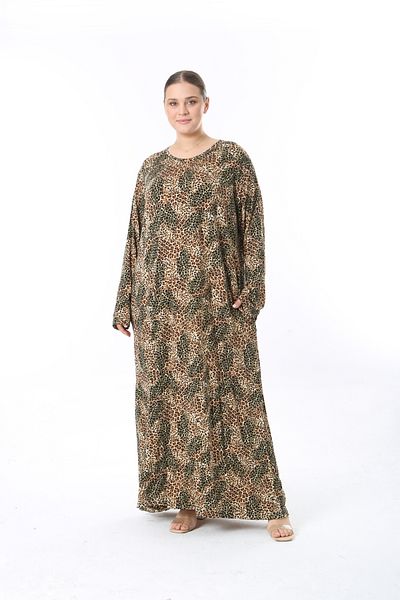 XL Modam Women's Multicolor Large Size Dress