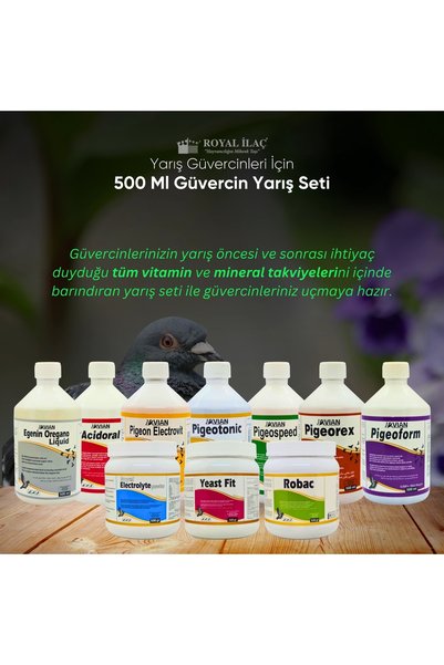 Royal İlaç 500 Ml. Güvercin Yarış Seti