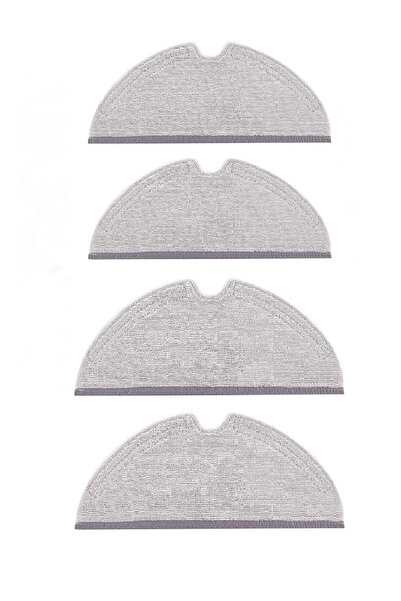 Xiaomi Вакуумна моп 2 Pro 3D (STYTJ02ZHM) Съвместим комплект от 4 части за подмяна на кърпа за моп за роботизирани прахосмукачки