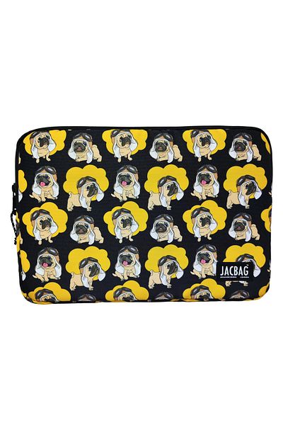 Jacbag BRIEFCASE AND NOTEBOOK CASE ZIPPERED