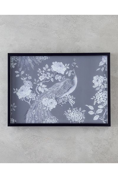 English Home 30X42 cm Cream Pure Flowers Decorative Tray